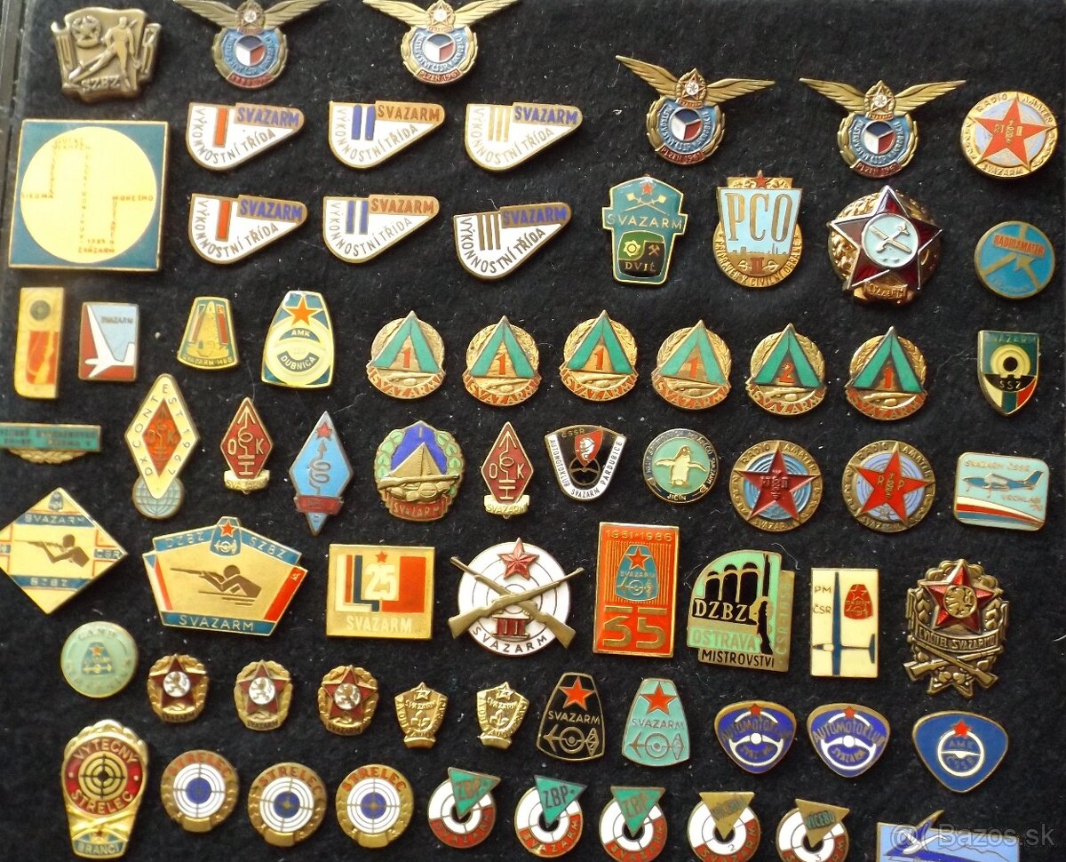 odznaky - rozličné druhy - 9