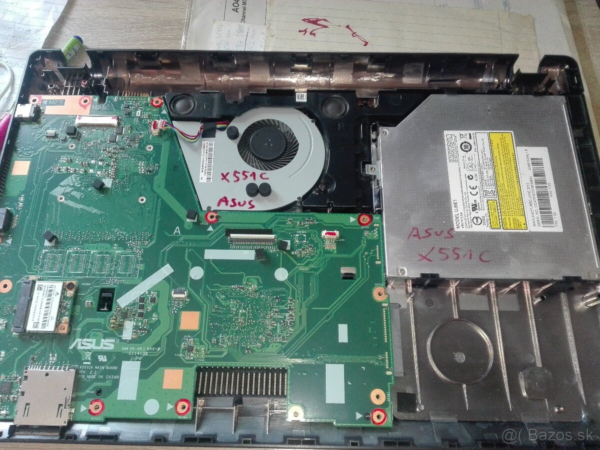 Asus notebooky na diely. - 9