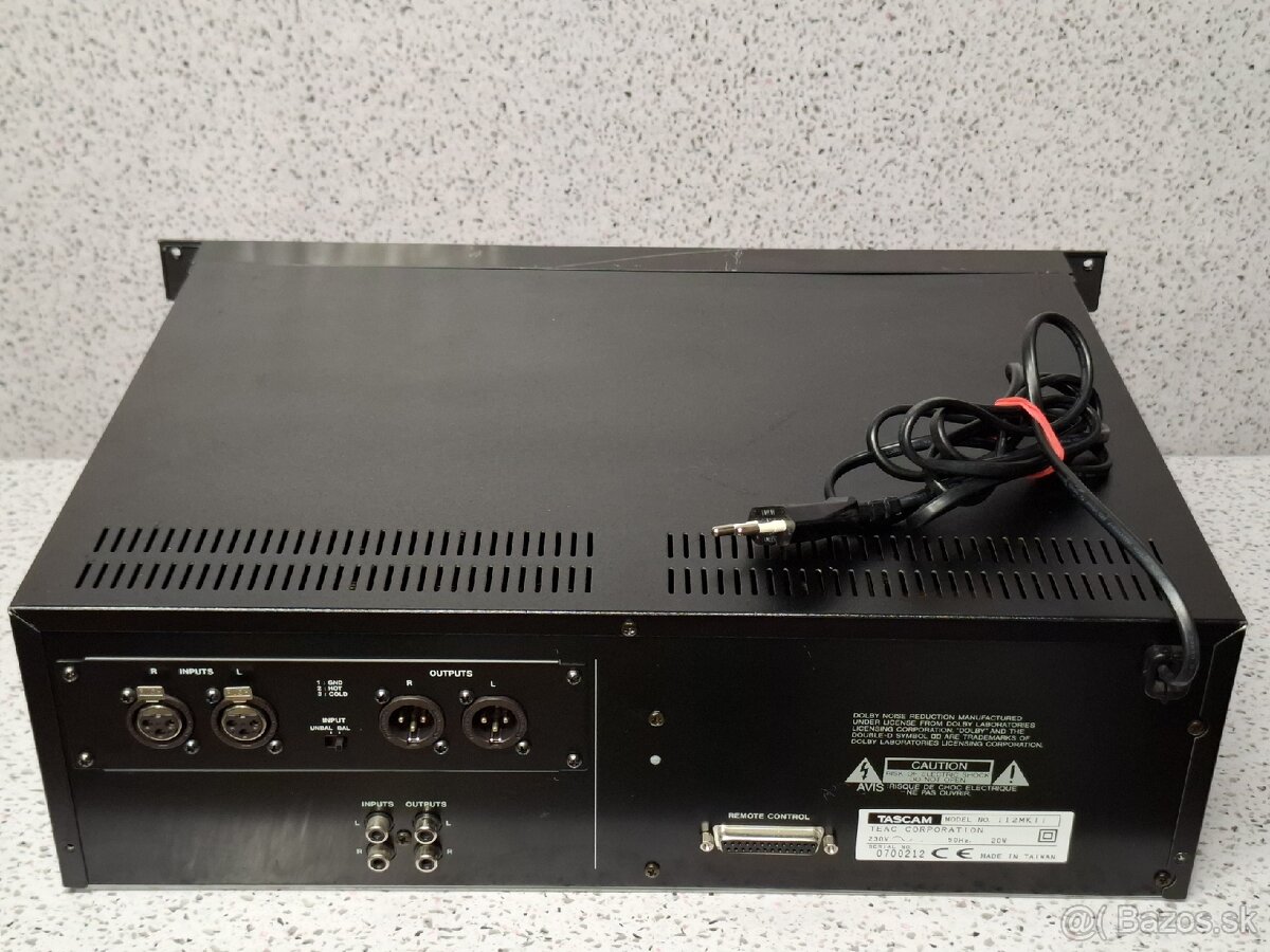 Cassette Tape Deck 》Tascam 112 mk2 》 Japan - 9
