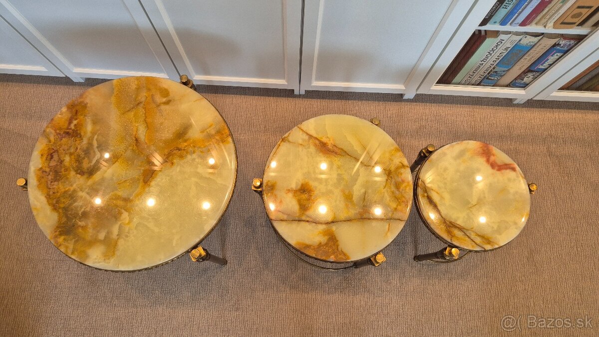 Ónyxový stolík - onyxové stolíky - 9