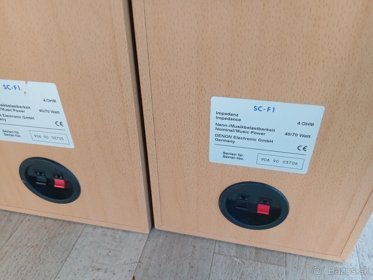 Predám Denon RCD M 37 + repro Denon - 9