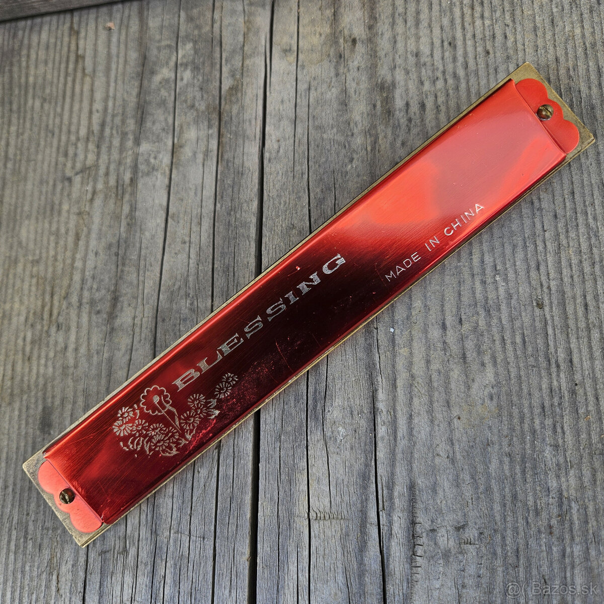 Predám dve vintage ústne harmoniky M.Hohner a Blessing - 9
