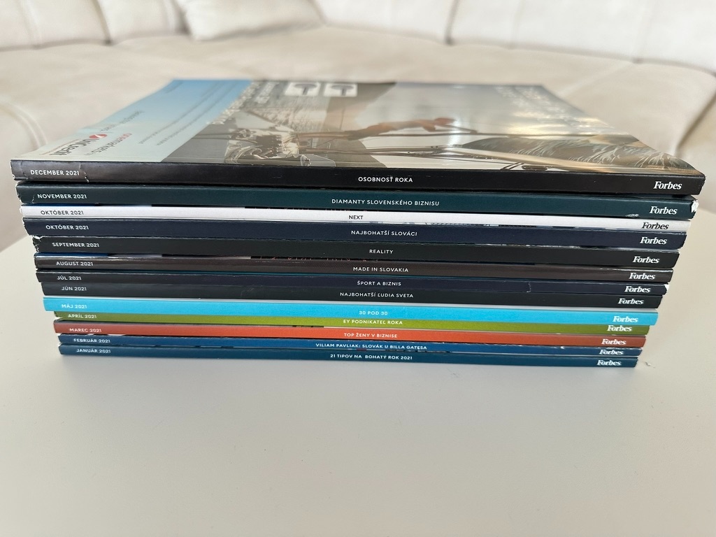 Forbes - viaceré kompletné ročníky - 9