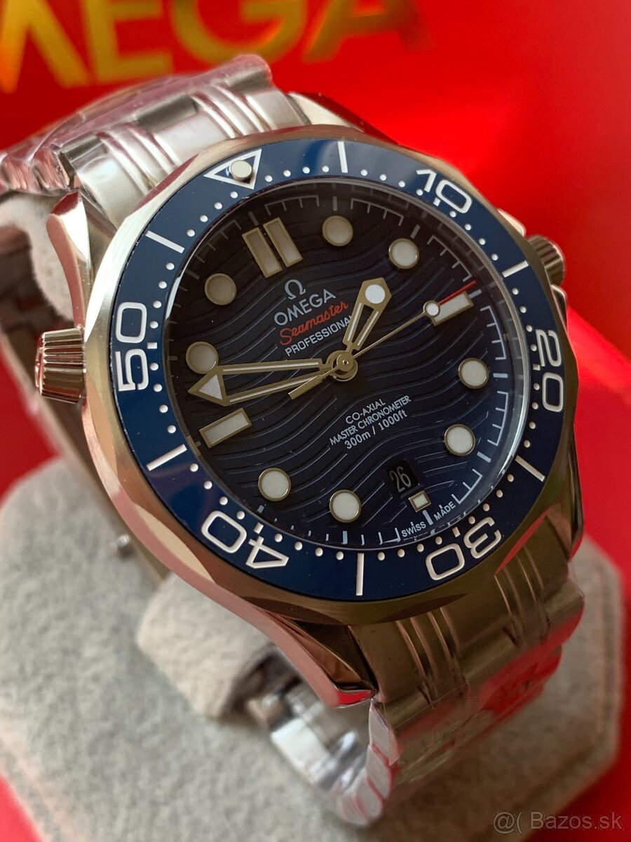 Omega Seamaster Diver, Nové, 42mm, Modré - 9