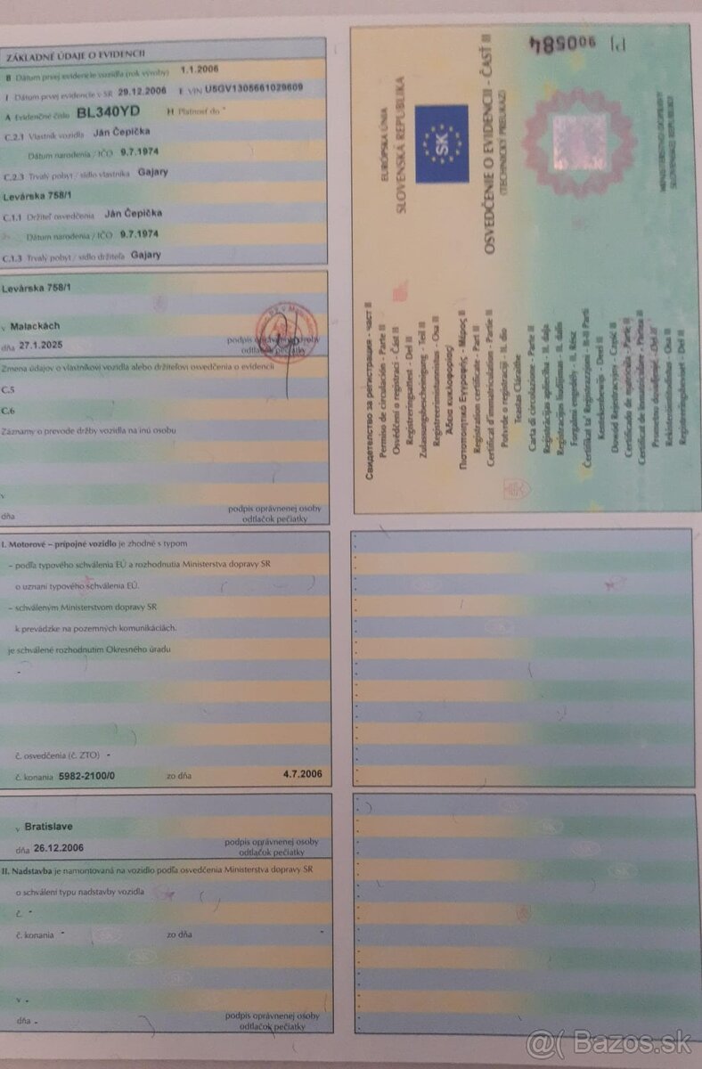 prives 1100kg plachta cena : 1300€ - 9