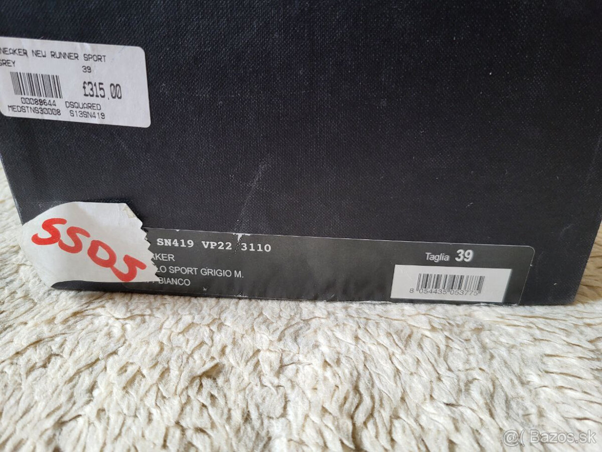 Dsquared2 tenisky. 100% original - 9