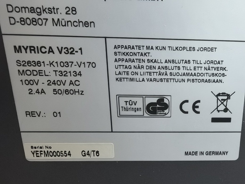 Predám 32" LCD televízor Fujitsu Siemens - 9