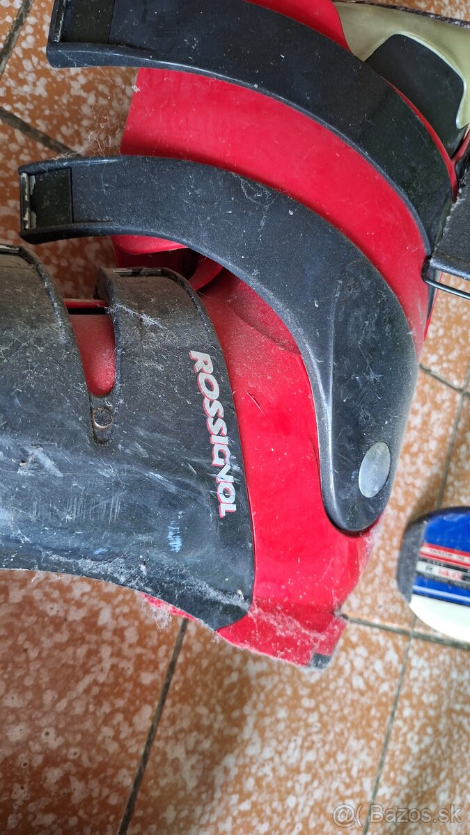 Lyže Blizzard XT Vertikálne 160 cm + Lyžiarky Rossingol - 9