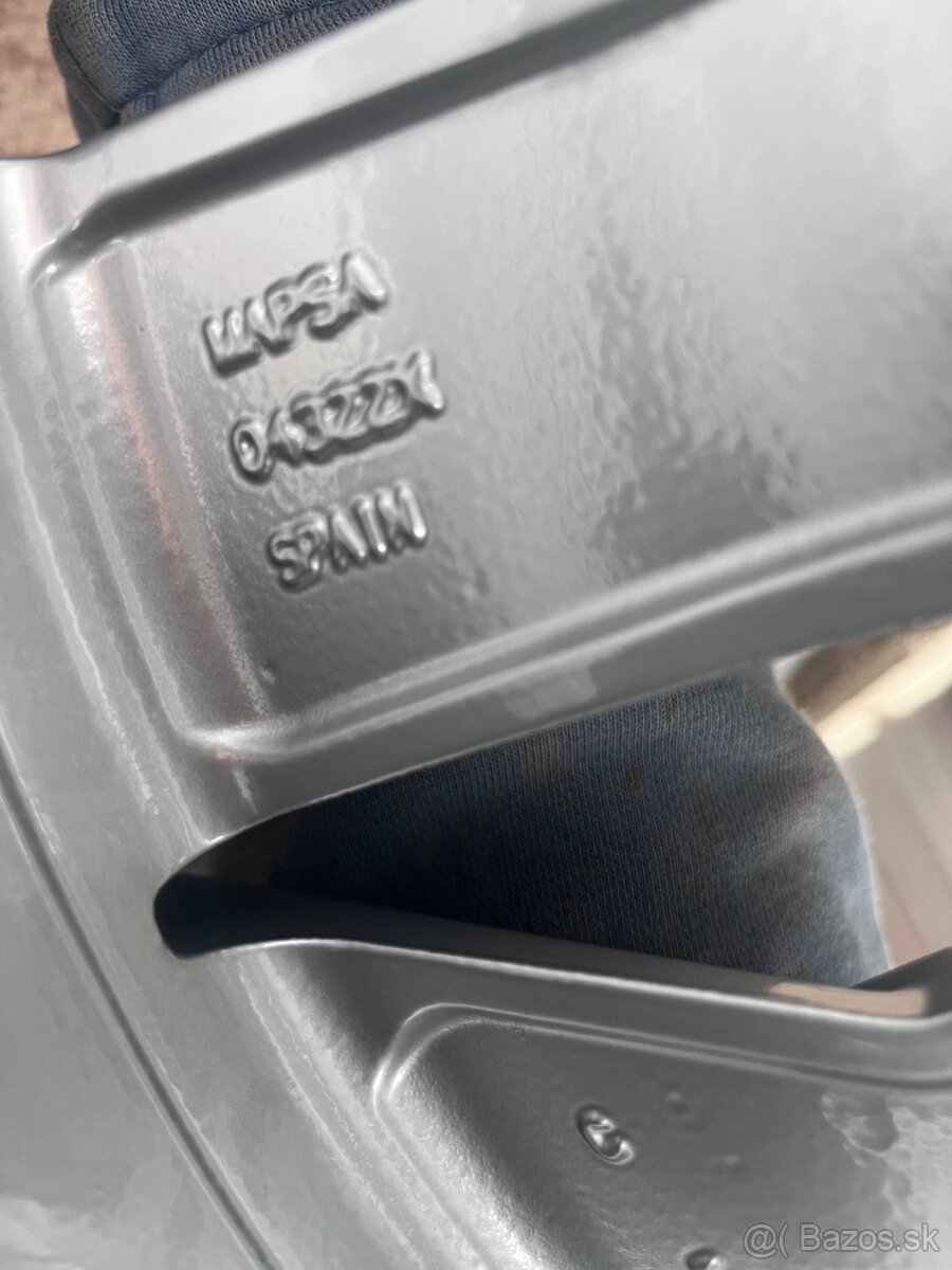 Orig. hliníkové disky Peugeot R17, 5x108 - 9