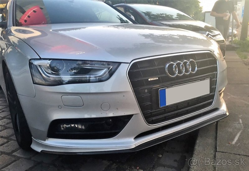 podspoiler predni naraznik audi a4 b8 07-15 - 9