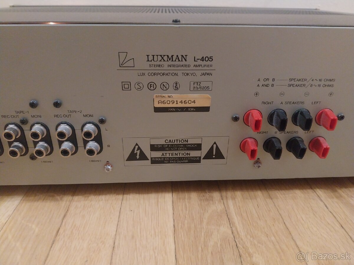 LUXMAN L-405 1985-1988 Japan - 9