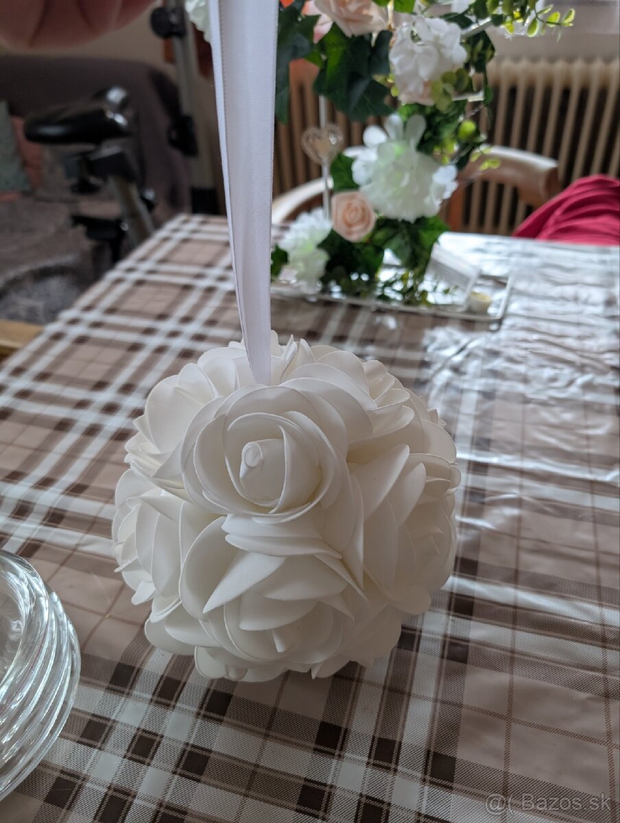 Svadobná výzdoba "Greenery" - 9