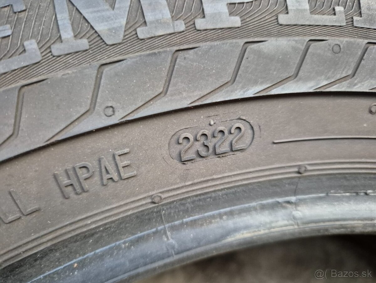 195/60 r16C letné 4 ks SEMPERIT dezén 8 - 7,5 mm DOT2022 - 9