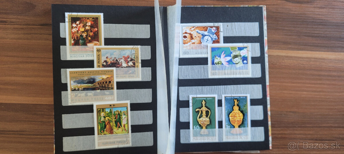 začatá zbierka Maďarska v malom hrubom albume - 9