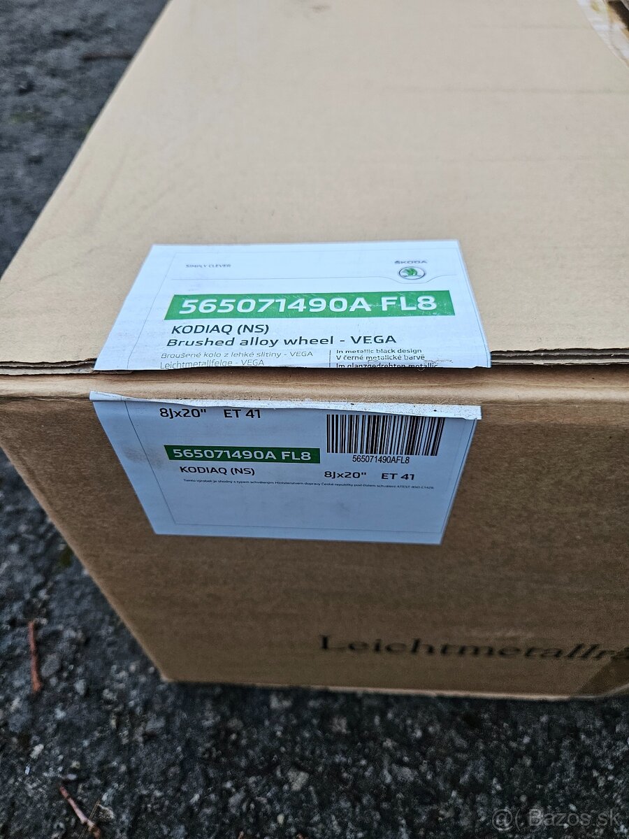 Nová alu kola Vega 20" Škoda Kodiaq - 9