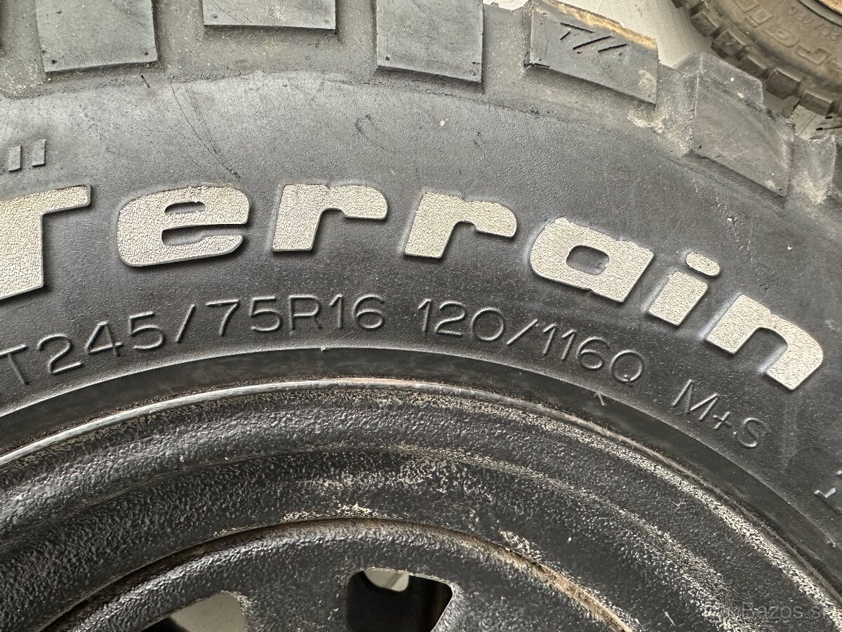 6x139,7 R16 245/75 - 9