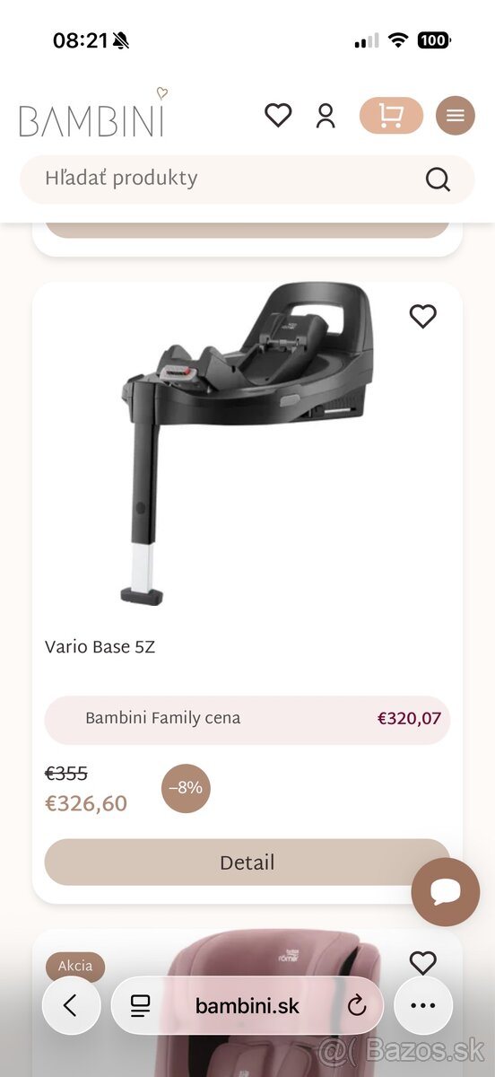 PREDÁM AUTODEAČKU BRITAX RÖMER + ISOfix - 9