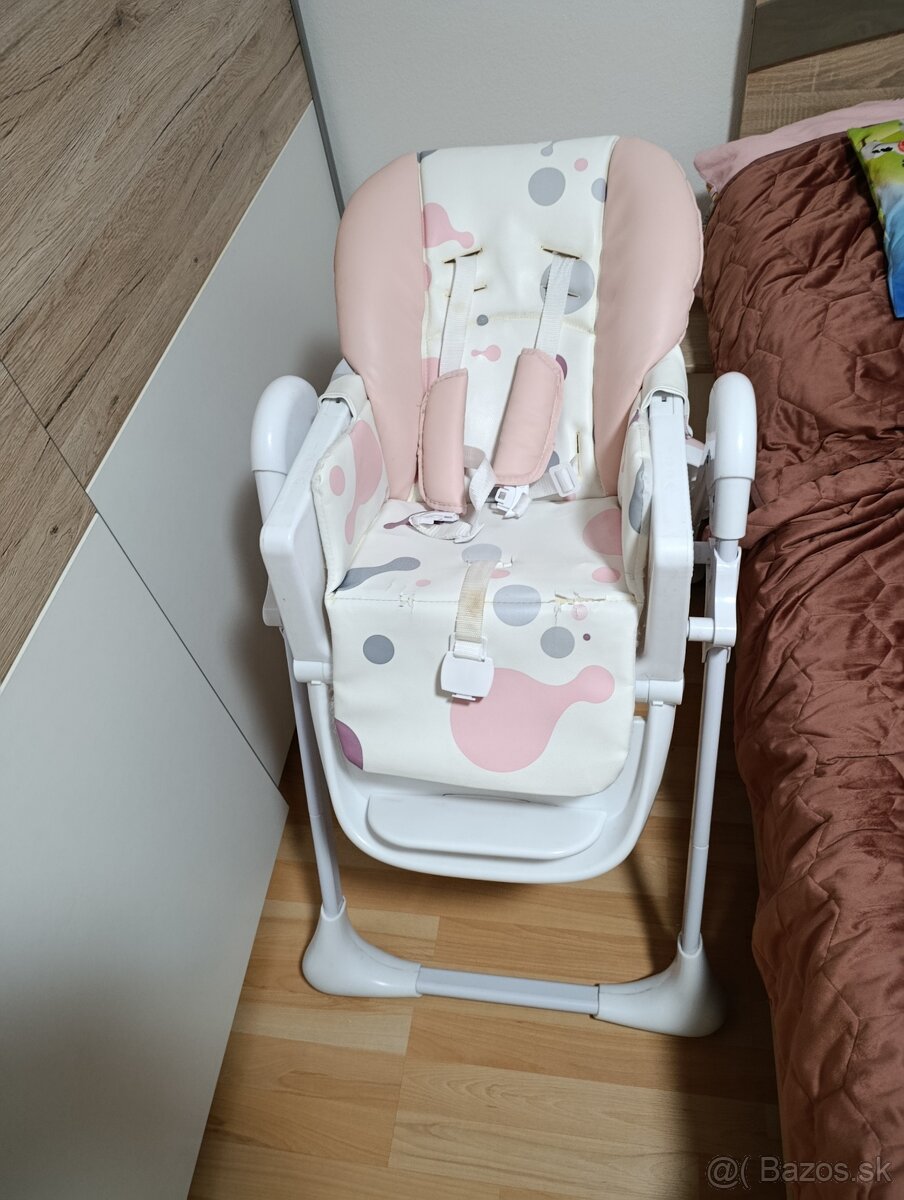 Kinderkraft jedálenská stolička - 9