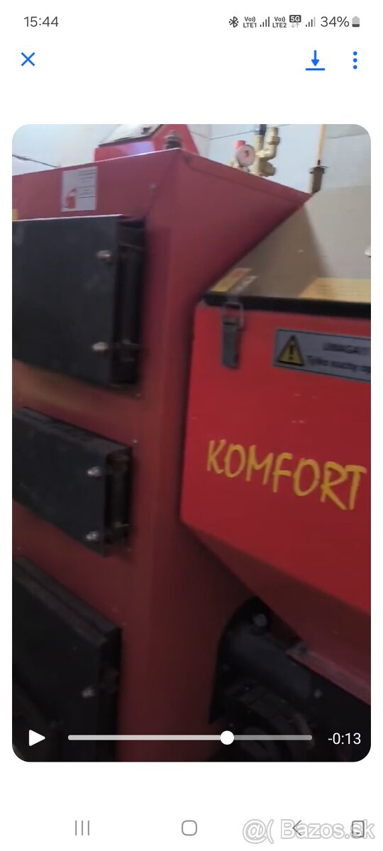 Kotol DEFRO komfort eko na drevo, ekohrášok, peletky - 9