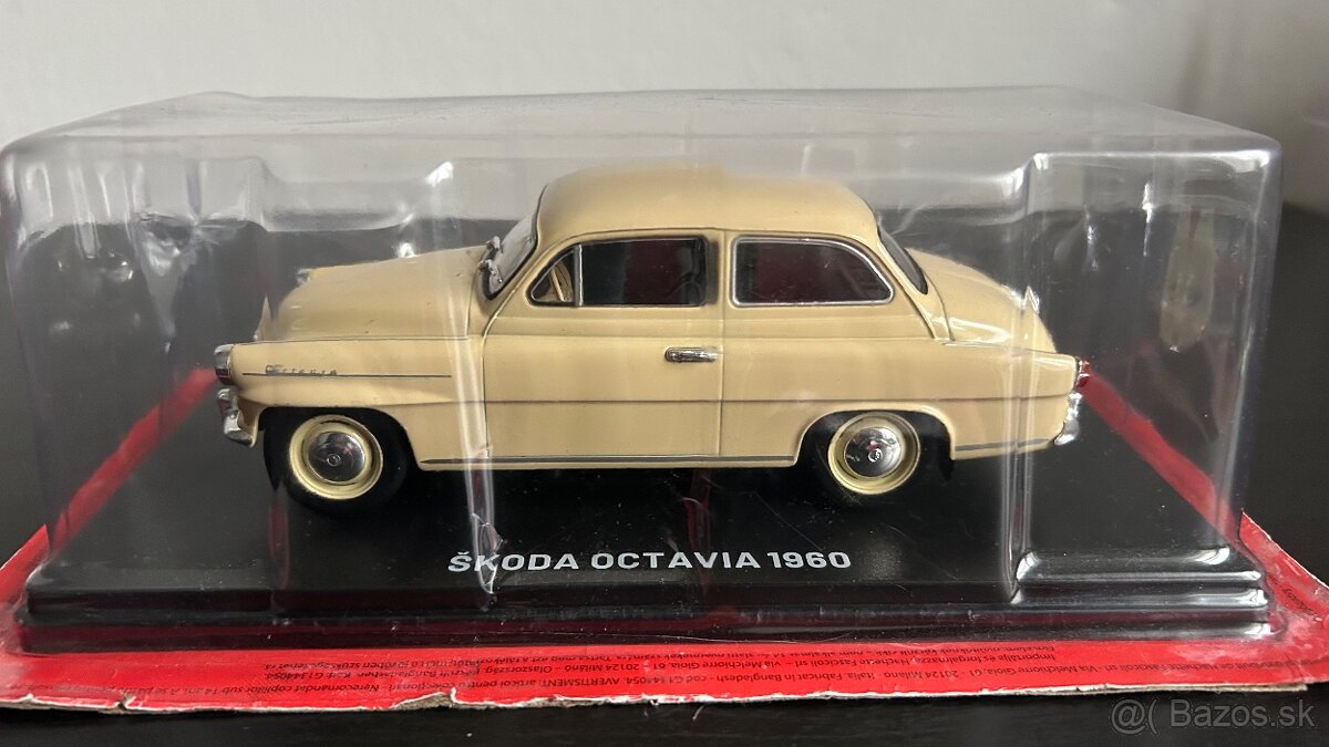 Modely osobné automobily Škoda, Tatra 1/24 - 9