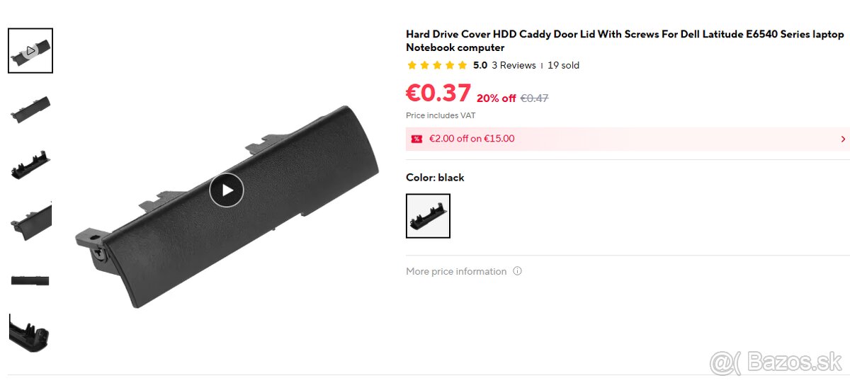 3x Dell Latitude E6540 / i5 4210M / 4GB RAM / 15.6" Full HD - 9