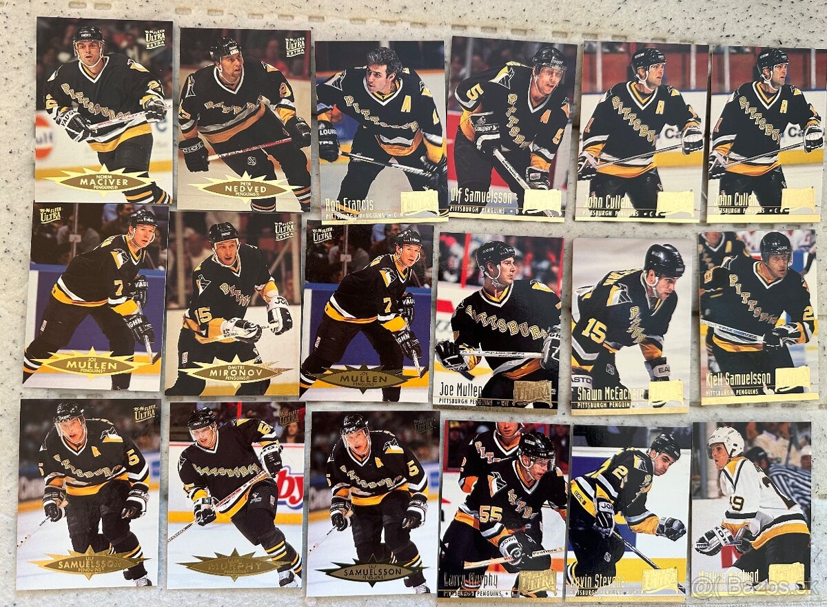 Predám hokejové kartičky Pittsburgh Penguins - 9