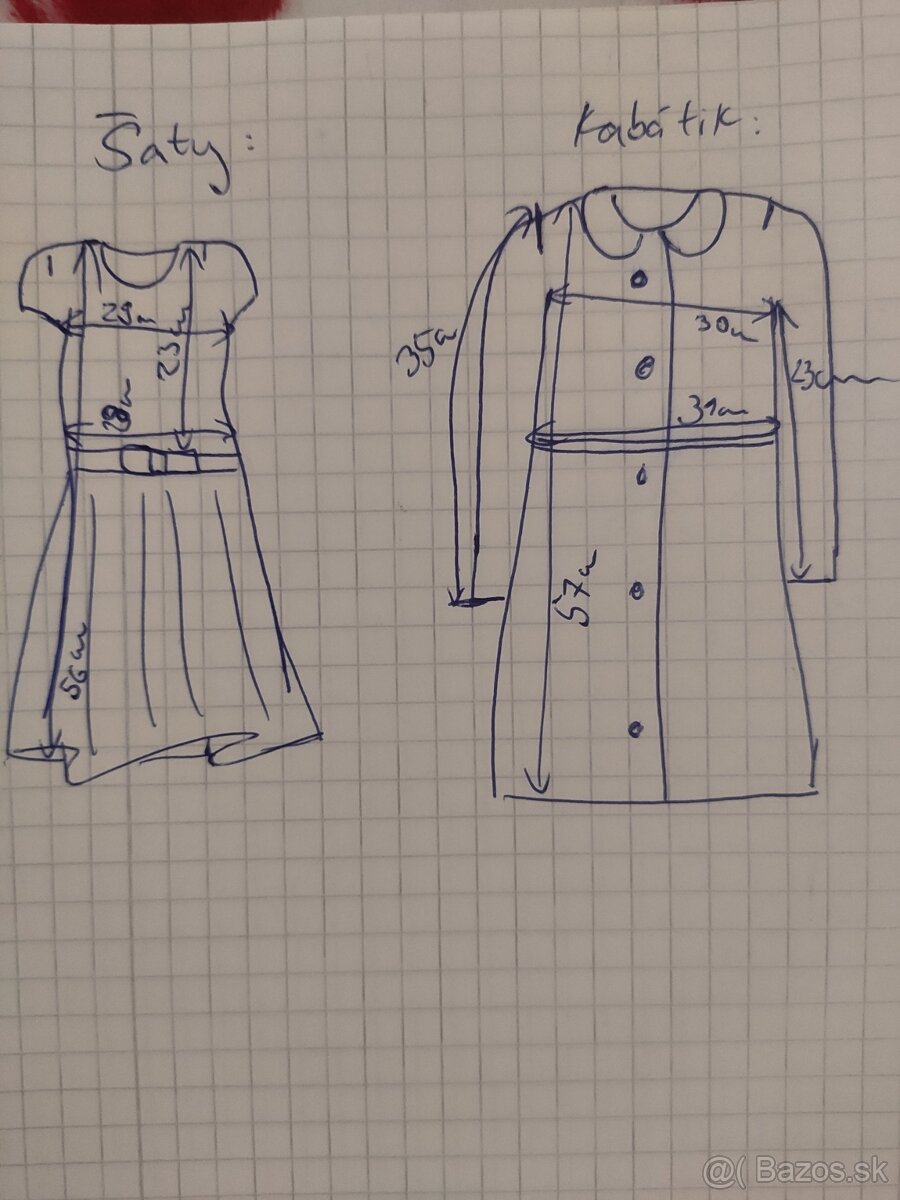 Slavnostný komplet - Šaty + kabátik + kabelka., veľ 104/110 - 9