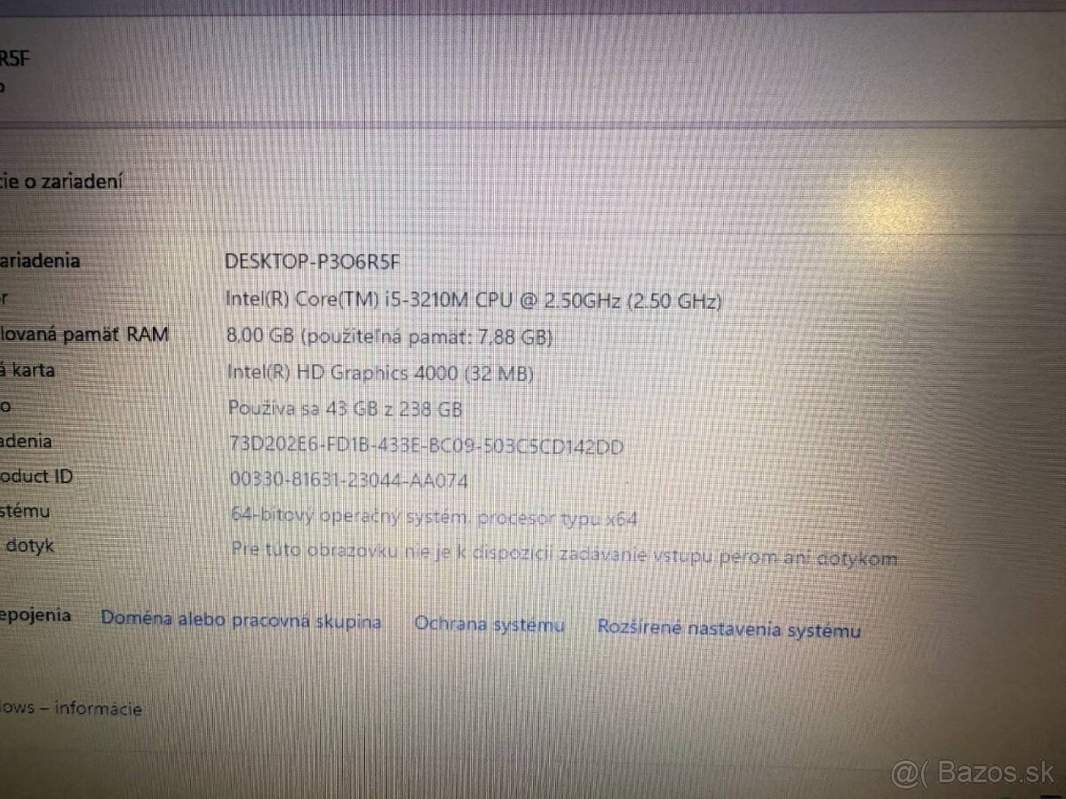 Notebook HP ProBook 6470b / i5 / 8GB RAM /500GB HDD - 9