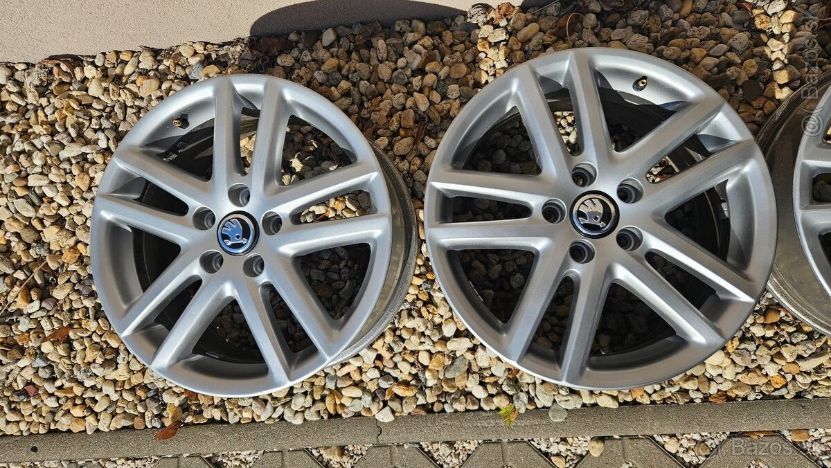 Originál VW disky 5x112 R17 - model - SIENA - 9