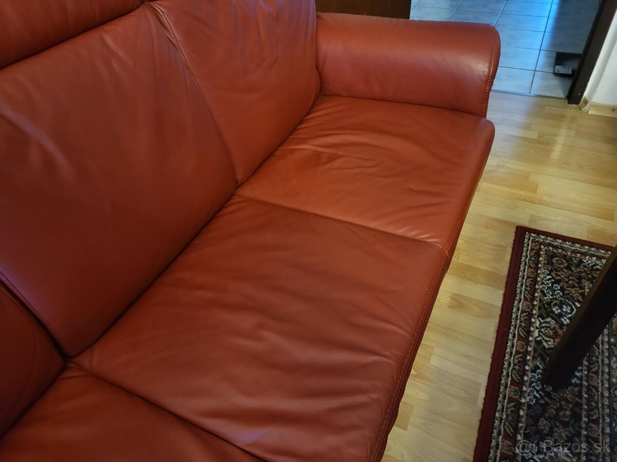 Kožená sedacia súprava - 9
