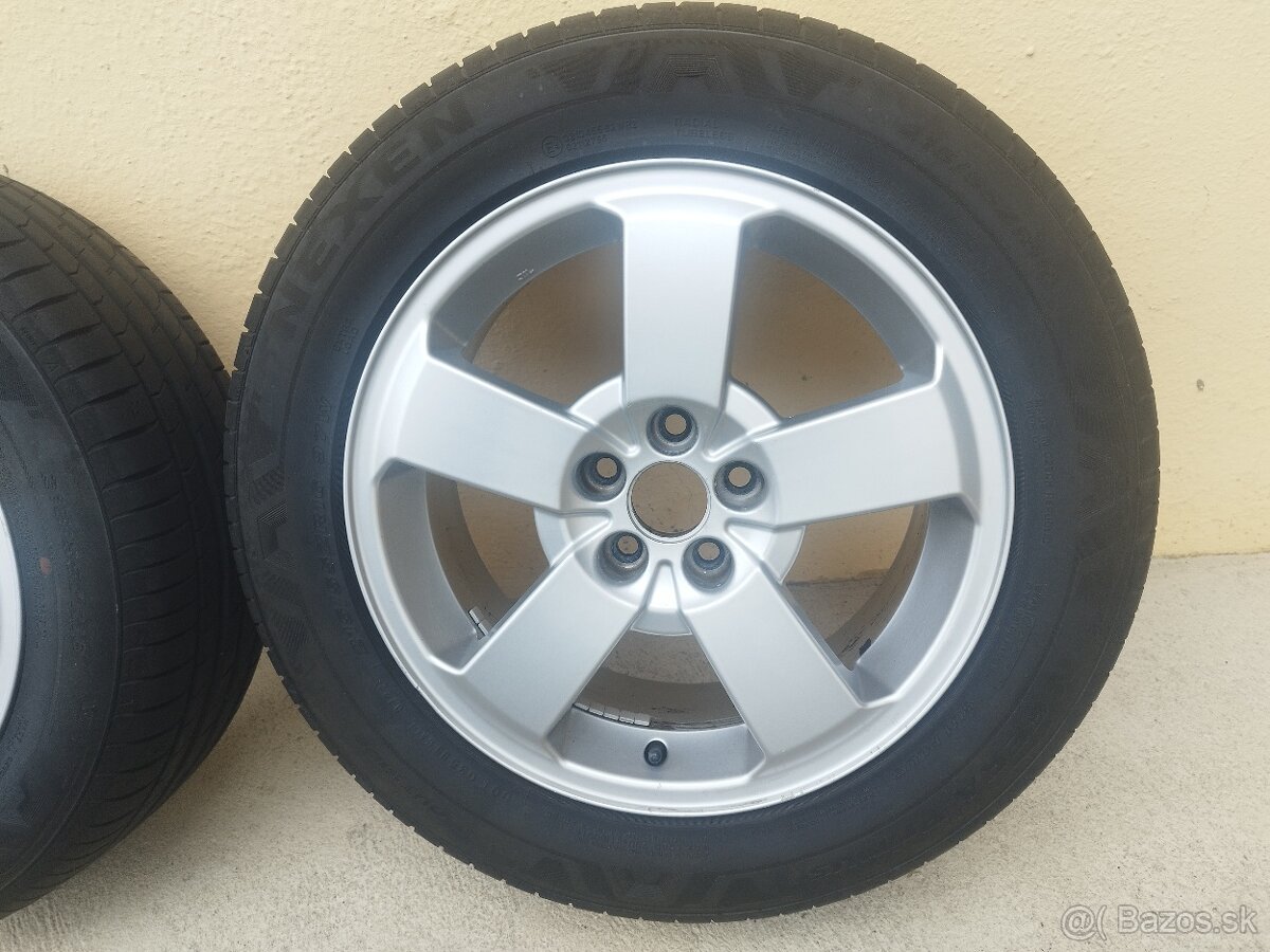 Disky originál Škoda - 5x100 R16 - Rider - 9