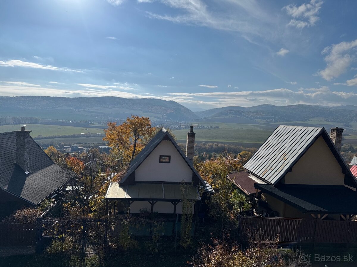 Murovaná záhradná chatka s výhľadom na Kráľovu hoľu – DUBINA - 9