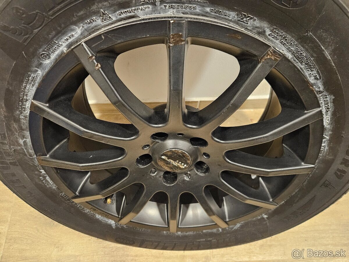 Čierne hliníkové disky - 5x112 r17 - 9