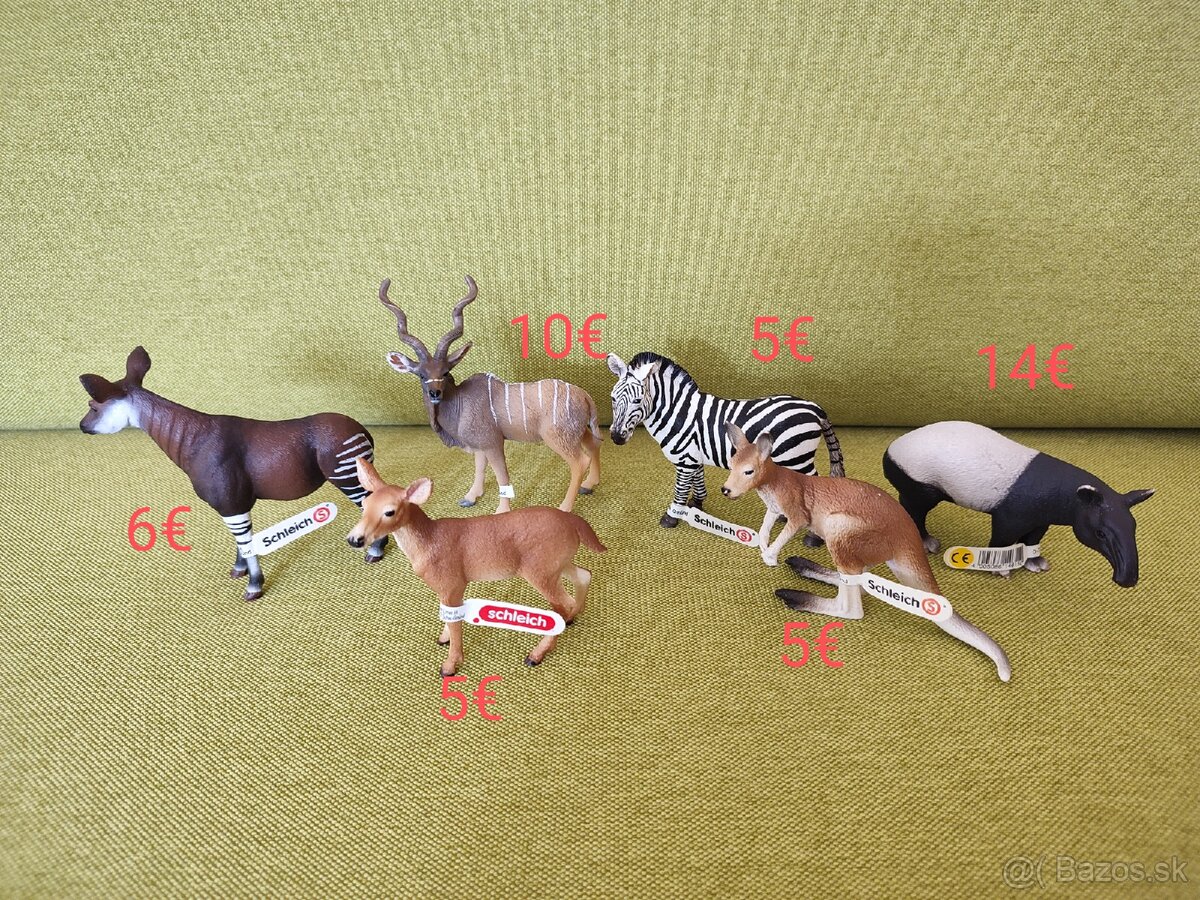 schleich , figúrky , Schleich, zvieratká - 9