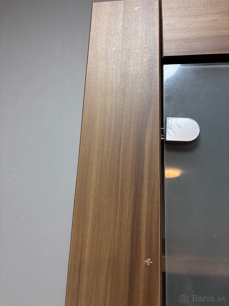 Obývačková stena TV stolík vitrína - 9