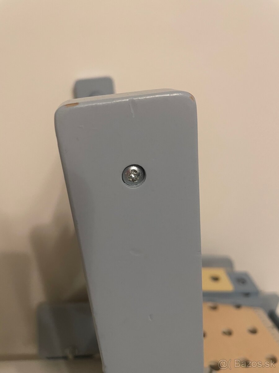 Drevené chodítko auto s náradím - 9