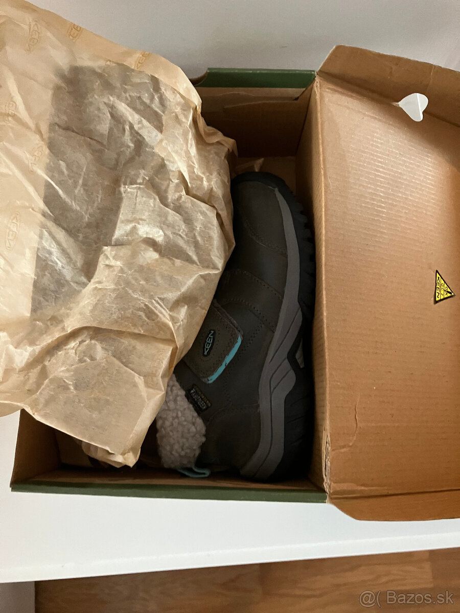 Topánky KEEN KOOTENAY IV MID WP CHILDREN Kids 19.5cm - 9