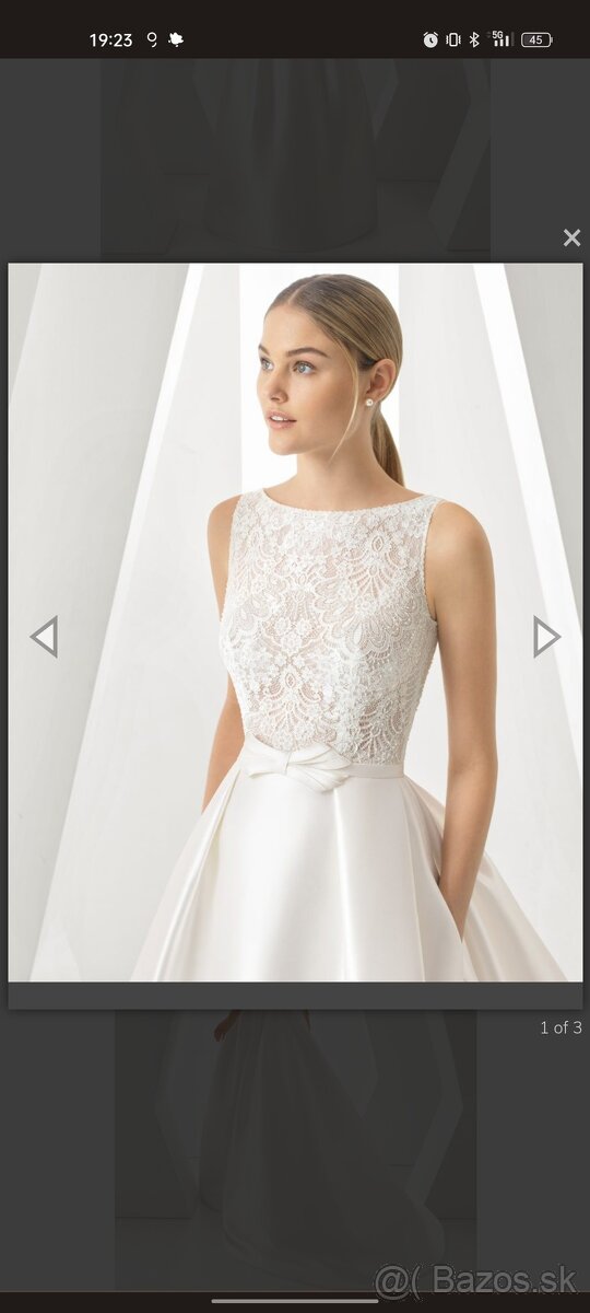 Svadobné šaty vel. 38 - 9