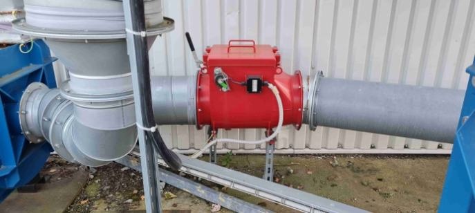 Prodávám Použitý odlučovač prachu DONALDSON DFE 2-8 V, r. v. - 9