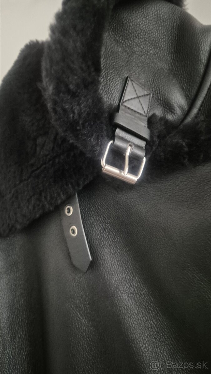 Kožušinková bunda Mango xl - 9