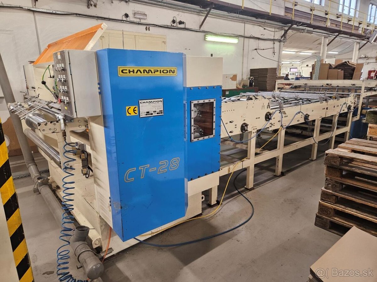 vlň. lin. pro výrob. dvouvrst. vlnité lepenky Champion(8024) - 9