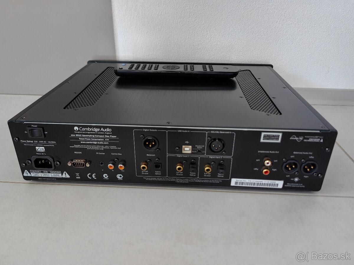 Cambridge Audio Azur 851C PreAmp CD - 9