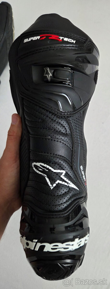 ALPINESTARS topánky SUPERTECH R Vented black - 9