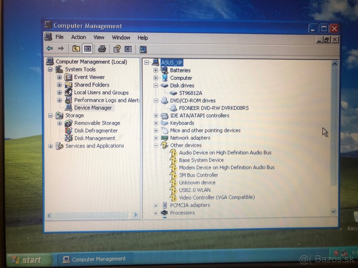 Notebook Asus A9RP - 9