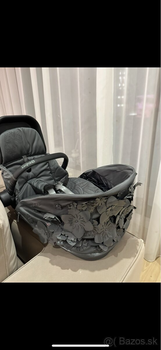 Cybex priam 4.0 simply flowers grey - 9