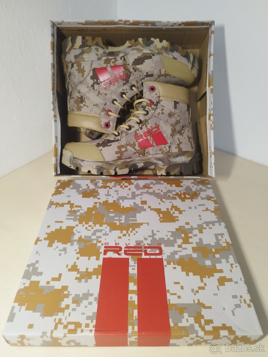Double Red URBAN Digital Camo Boots - 9