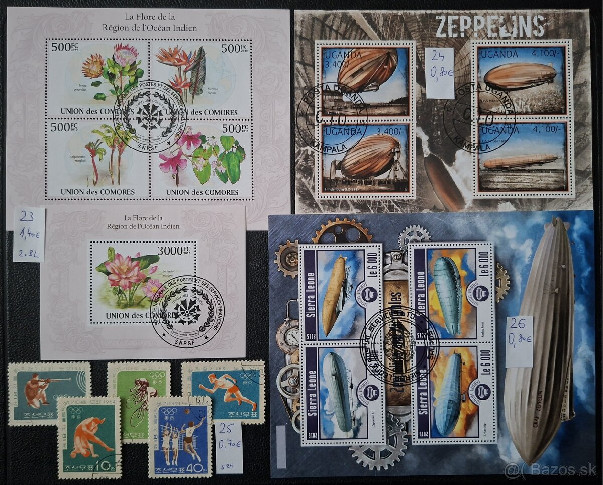 Postove znamky 3 (76poloziek) - 9