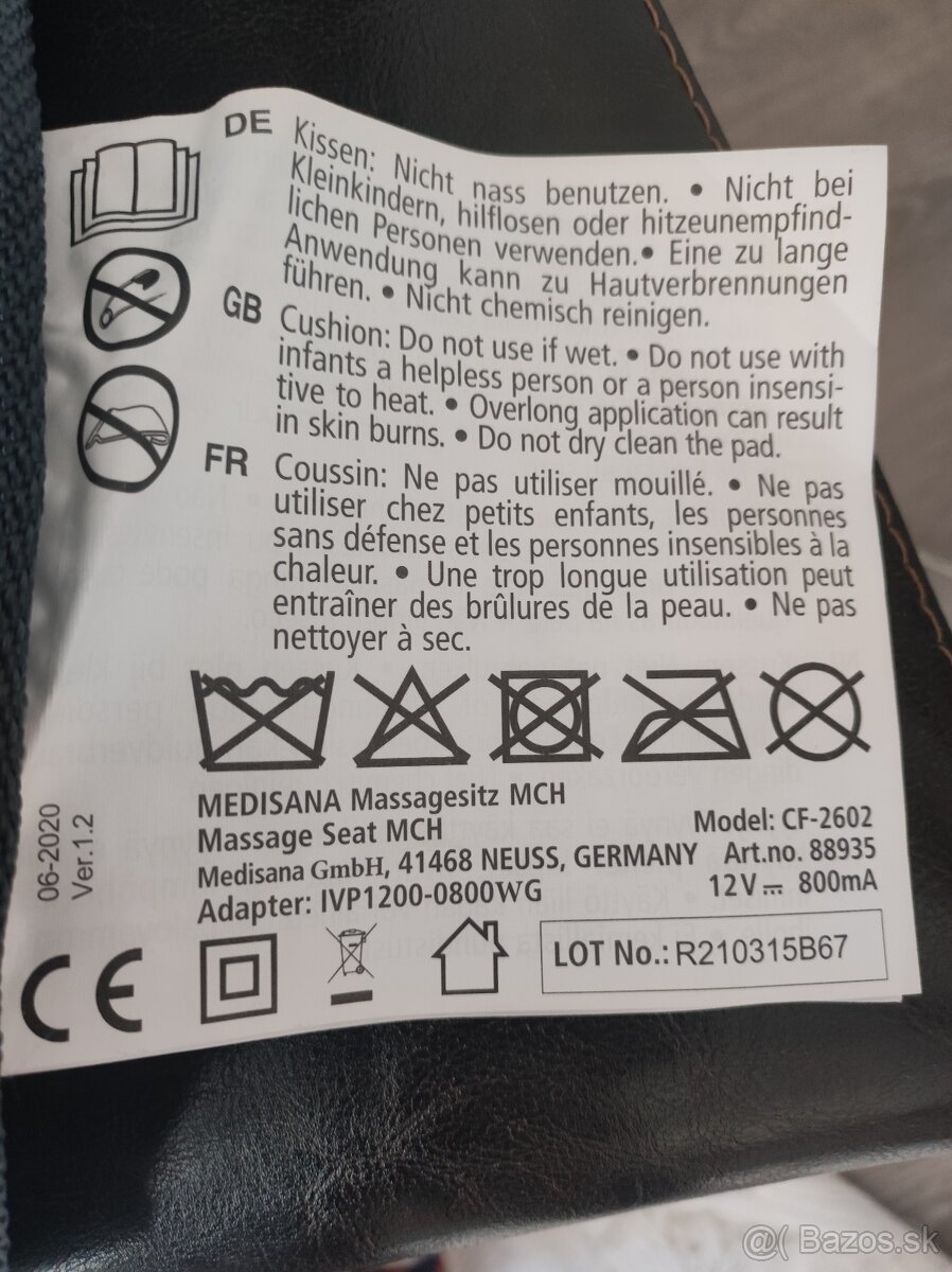 Masážna sedačka39 - 9