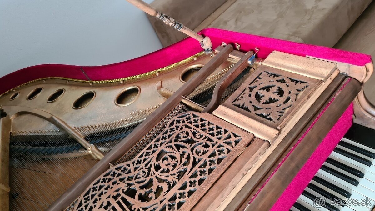 Predám starožitný klavír, krídlo Schrimpf z 19 storočia - 9