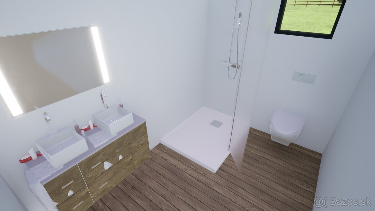 Moderný drevodom 98 m² s 2 terasami – už od 67 620 € - 9